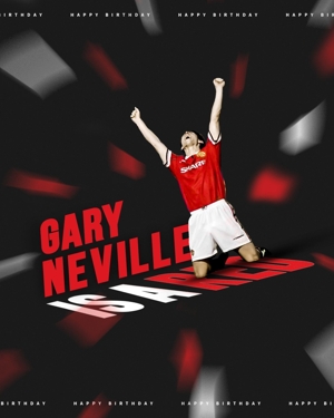 Manchester United chúc mừng sinh nhật lần thứ 49 của Gary Neville Anh đã giúp Quỷ đỏ giành được 21 danh hiệu khi còn là cầu thủ.