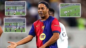 VIDEO Ronaldinho đá phạt ghi bàn đỉnh cao