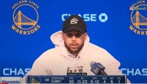 Curry: Đường chuyền của tôi quá tệ và chúng tôi đã thua trận một cách khó khăn