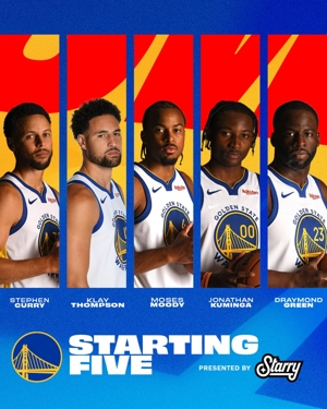 Đội hình xuất phát Warriors VS Celtics: Curry, Clay, Moody, Kuminga, Chasing Dreams