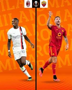 Nội chiến Europa League Serie A! AC Milan và Roma lần đầu gặp nhau ở đấu trường châu Âu