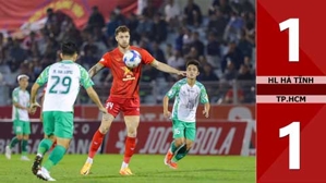 VIDEO bàn thắng HL Hà Tĩnh vs TP.HCM: 1-1 (Vòng 9 V.League 2024/25)