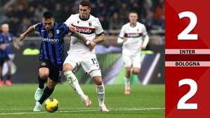 VIDEO bàn thắng Inter vs Bologna: 2-2 (Vòng 19 Serie A 2024/25)